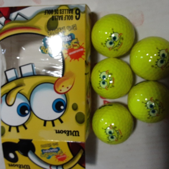 Wilson Games Wilson Spongebob Squarepants Golf Balls Box5